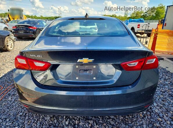 1G1ZB5ST7JF251529 2018 CHEVROLET MALIBU Charcoal Vista trasera
