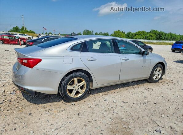 1G1ZB5ST7KF122823 2019 CHEVROLET MALIBU Silver უკანა მარჯვენა