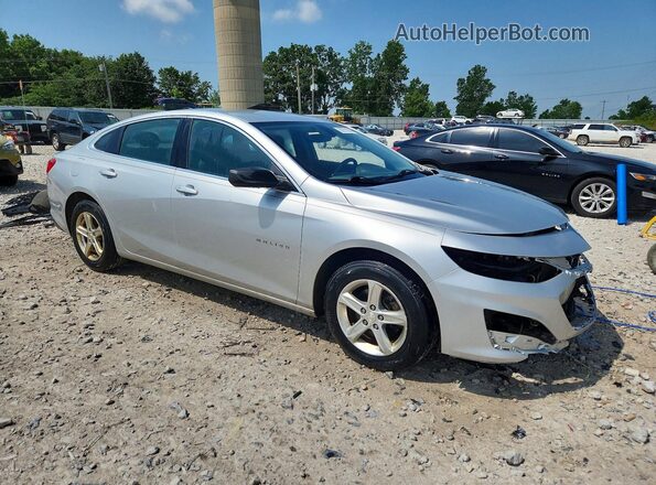 1G1ZB5ST7KF122823 2019 CHEVROLET MALIBU Silver წინა მარჯვენა