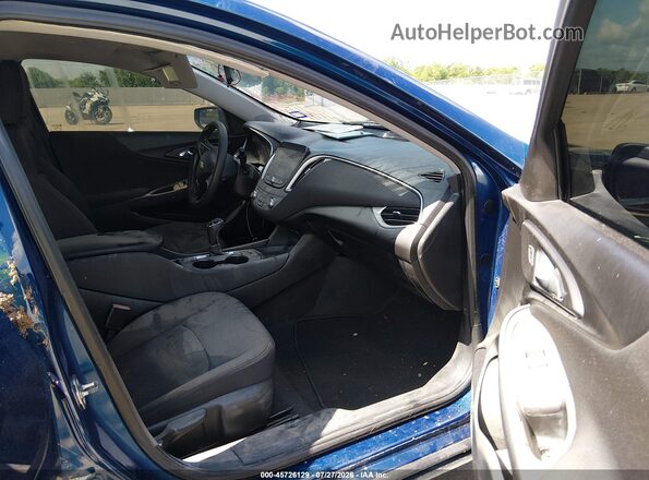 1G1ZB5ST7KF205202 2019 CHEVROLET MALIBU Blue წინა სალონის ხედი