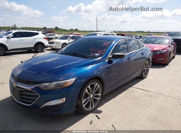 1G1ZB5ST7KF205202 2019 CHEVROLET MALIBU Blue წინა ხედი