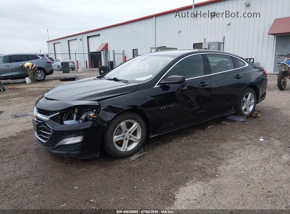 1G1ZB5ST7LF020987 2020 CHEVROLET MALIBU Black Передня ліва чверть