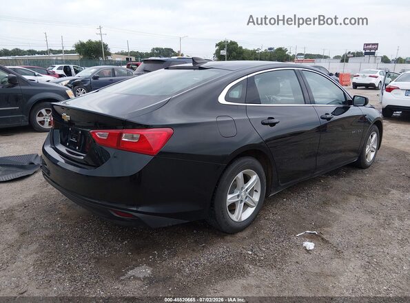 1G1ZB5ST7LF020987 2020 CHEVROLET MALIBU Black Задня права чверть