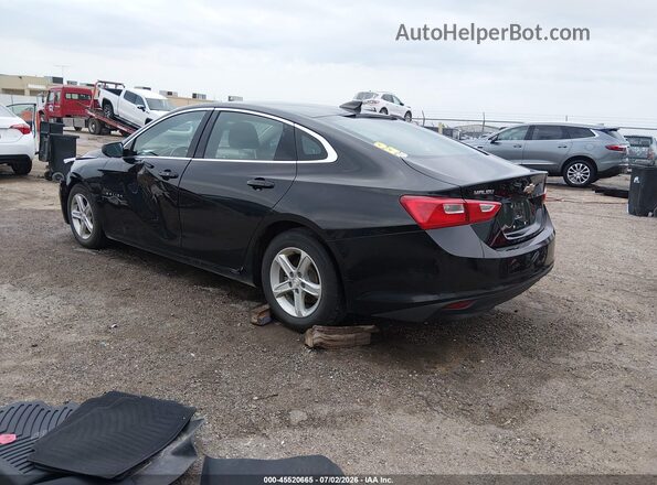 1G1ZB5ST7LF020987 2020 CHEVROLET MALIBU Black Задня ліва чверть