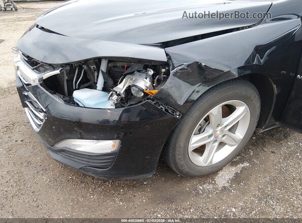 1G1ZB5ST7LF020987 2020 CHEVROLET MALIBU Black Вид спереду