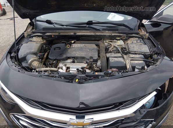 1G1ZB5ST7LF020987 2020 CHEVROLET MALIBU Black Вид ззаду