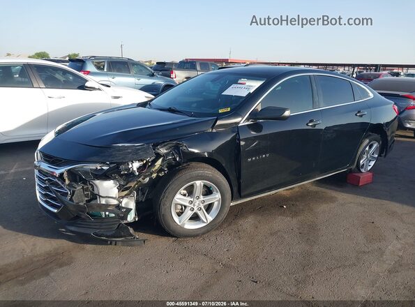 1G1ZB5ST7LF129644 2020 CHEVROLET MALIBU Black Передня ліва чверть