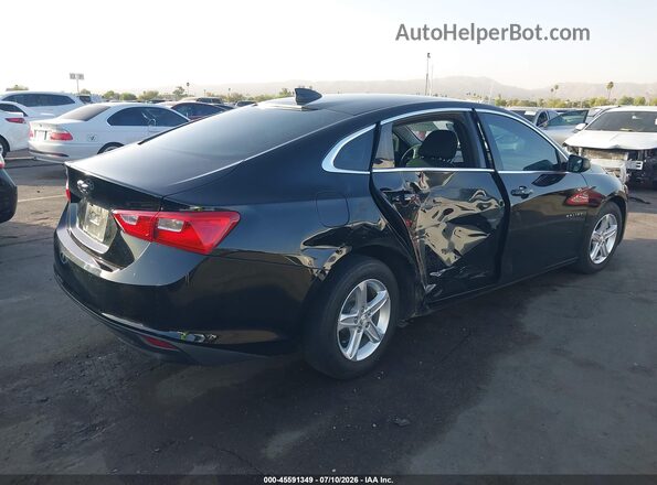 1G1ZB5ST7LF129644 2020 CHEVROLET MALIBU Black Задня права чверть