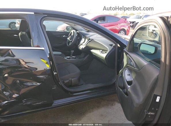 1G1ZB5ST7LF129644 2020 CHEVROLET MALIBU Black Вид салону спереду