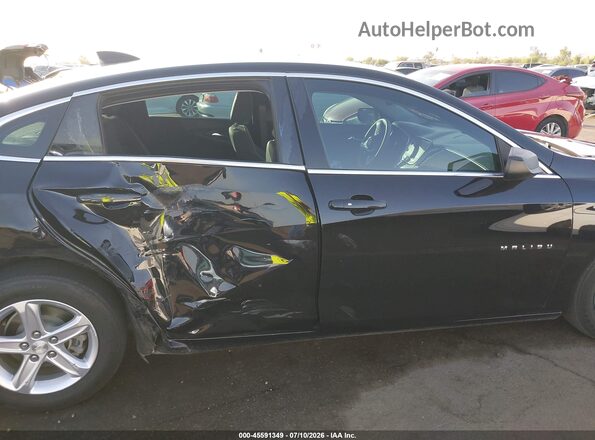 1G1ZB5ST7LF129644 2020 CHEVROLET MALIBU Black Вид задньої частини салону
