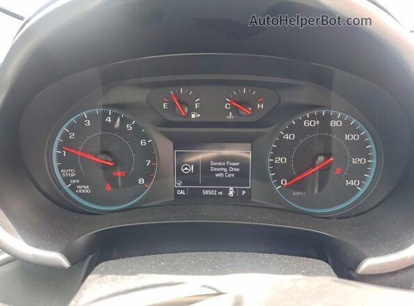1G1ZB5ST7LF139980 2020 CHEVROLET MALIBU Silver Vista del cuadro de instrumentos