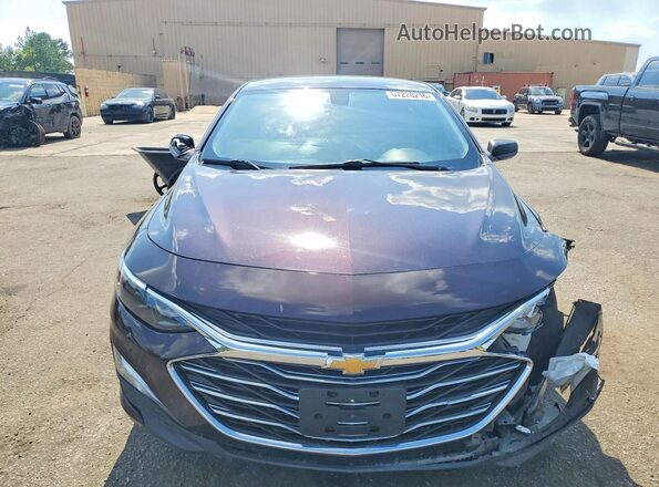 1G1ZB5ST7LF150218 2020 CHEVROLET MALIBU Burgundy Widok z przodu