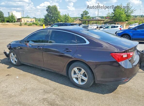 1G1ZB5ST7LF150218 2020 CHEVROLET MALIBU Burgundy Tył lewy