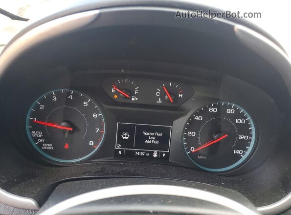 1G1ZB5ST7LF150218 2020 CHEVROLET MALIBU Burgundy Widok zestawu wskaźników