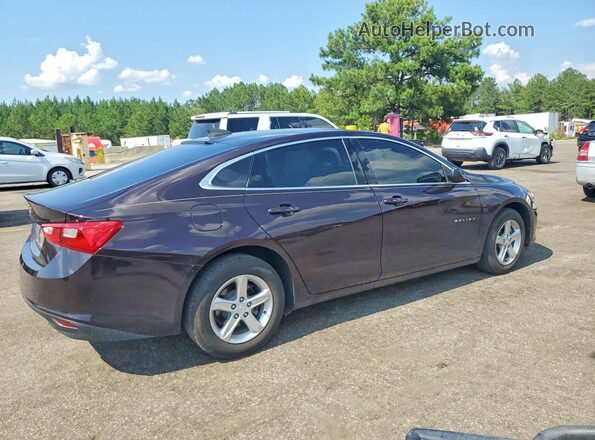 1G1ZB5ST7LF150218 2020 CHEVROLET MALIBU Burgundy Tył prawy