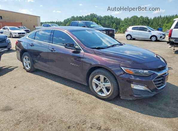 1G1ZB5ST7LF150218 2020 CHEVROLET MALIBU Burgundy Przód prawy