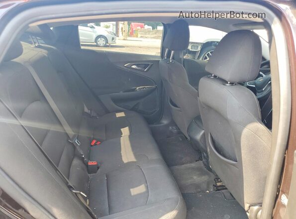 1G1ZB5ST7LF150218 2020 CHEVROLET MALIBU Burgundy Widok tylnych siedzeń