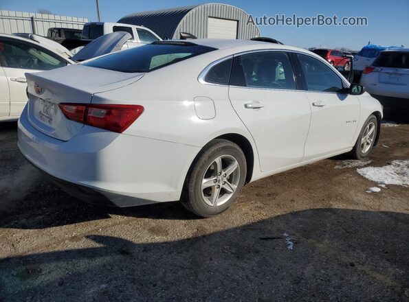1G1ZB5ST7LF157802 2020 CHEVROLET MALIBU White Tył prawy