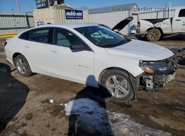 1G1ZB5ST7LF157802 2020 CHEVROLET MALIBU White Przód prawy