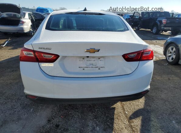 1G1ZB5ST7LF157802 2020 CHEVROLET MALIBU White Widok z tyłu