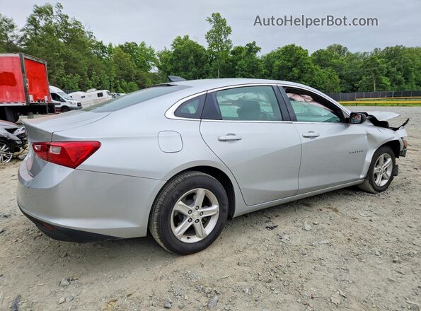 1G1ZB5ST7MF001728 2021 CHEVROLET MALIBU Gray უკანა მარჯვენა