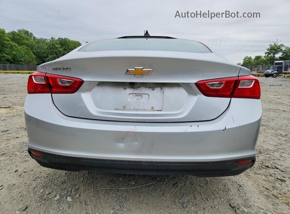 1G1ZB5ST7MF001728 2021 CHEVROLET MALIBU Gray უკანა ხედი
