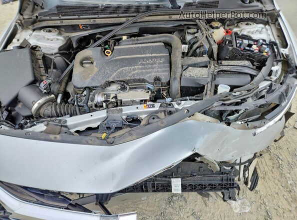 1G1ZB5ST7MF001728 2021 CHEVROLET MALIBU Gray უკანა სალონის ხედი