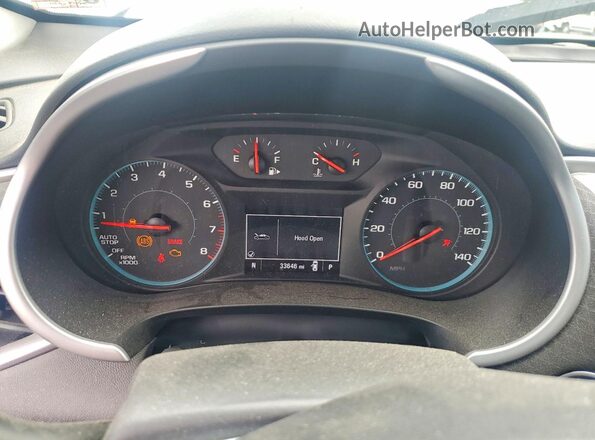 1G1ZB5ST7MF001728 2021 CHEVROLET MALIBU Gray ხელსაწყოთა პანელის ხედი
