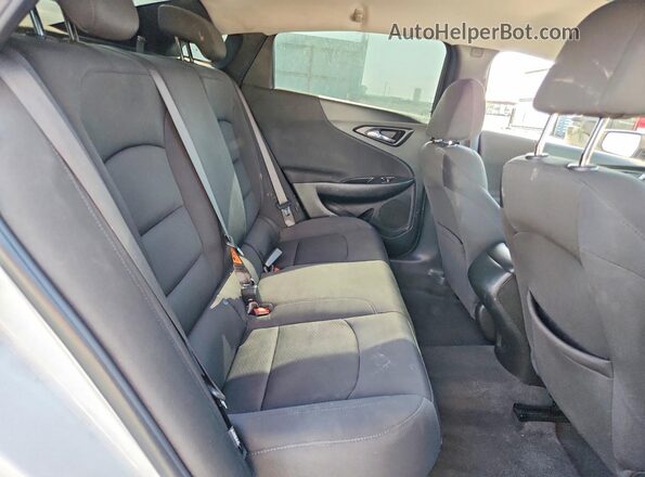 1G1ZB5ST7MF054705 2021 CHEVROLET MALIBU Белый Вид задних сидений