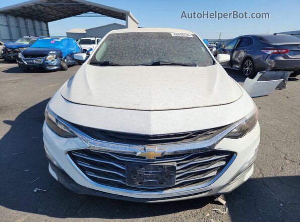 1G1ZB5ST7MF054705 2021 CHEVROLET MALIBU Белый Вид спереди