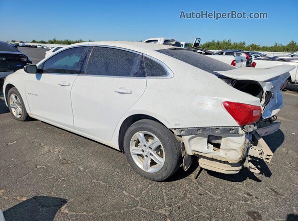 1G1ZB5ST7MF054705 2021 CHEVROLET MALIBU Белый Задняя левая четверть
