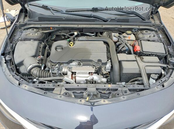 1G1ZB5ST7NF191810 2022 CHEVROLET MALIBU Charcoal Вид задньої частини салону