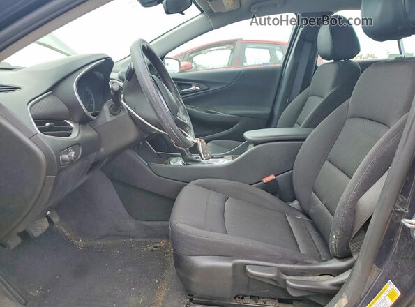 1G1ZB5ST7NF191810 2022 CHEVROLET MALIBU Charcoal Вид салону спереду