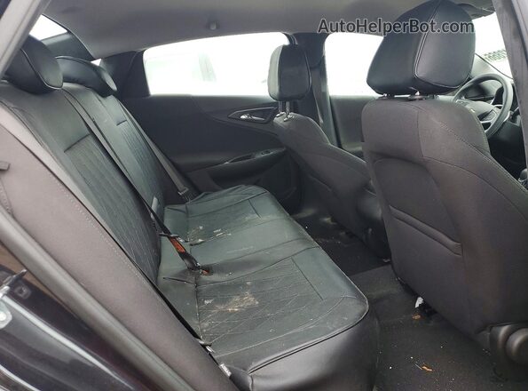 1G1ZB5ST7NF191810 2022 CHEVROLET MALIBU Charcoal Вид задніх сидінь