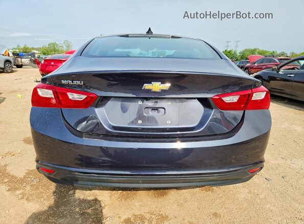 1G1ZB5ST7NF212624 2022 CHEVROLET MALIBU Синий Вид сзади