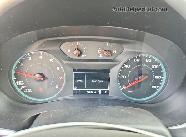 1G1ZB5ST7NF212624 2022 CHEVROLET MALIBU Синий Вид щитка приборов