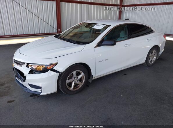 1G1ZB5ST8GF212439 2016 CHEVROLET MALIBU White Vista tres cuartos delantera izquierda
