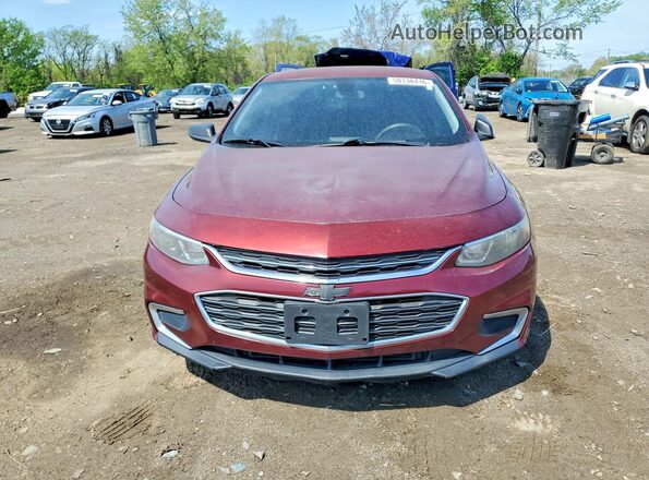 1G1ZB5ST8GF238927 2016 CHEVROLET MALIBU Burgundy Vista frontal