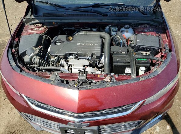 1G1ZB5ST8GF238927 2016 CHEVROLET MALIBU Burgundy Vista interior trasera