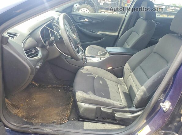 1G1ZB5ST8GF257168 2016 CHEVROLET MALIBU Blue Front interior view