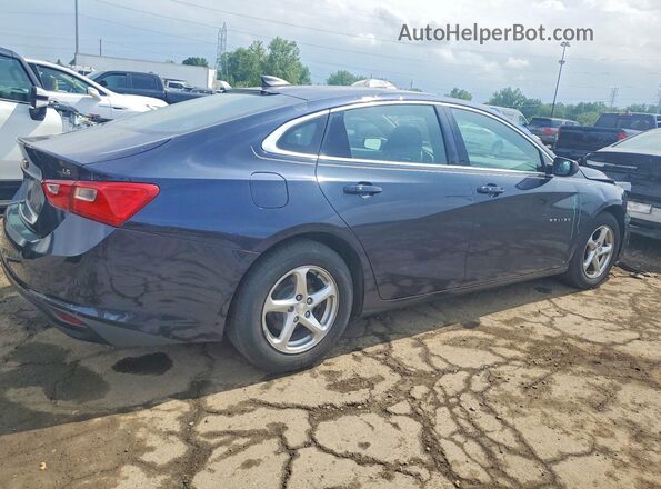 1G1ZB5ST8GF257168 2016 CHEVROLET MALIBU Blue Rear right