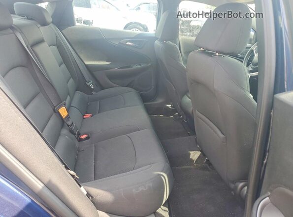 1G1ZB5ST8GF257168 2016 CHEVROLET MALIBU Blue Rear seats view