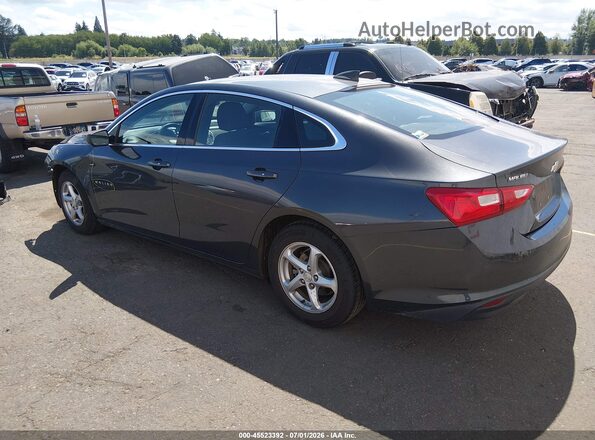 1G1ZB5ST8HF151711 2017 CHEVROLET MALIBU Gray Tył lewy