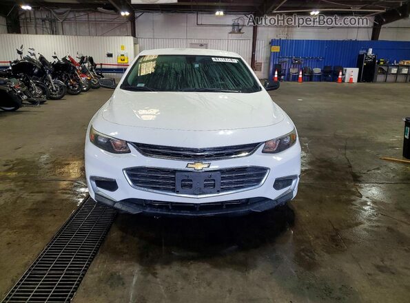 1G1ZB5ST8HF216587 2017 CHEVROLET MALIBU White Widok z przodu