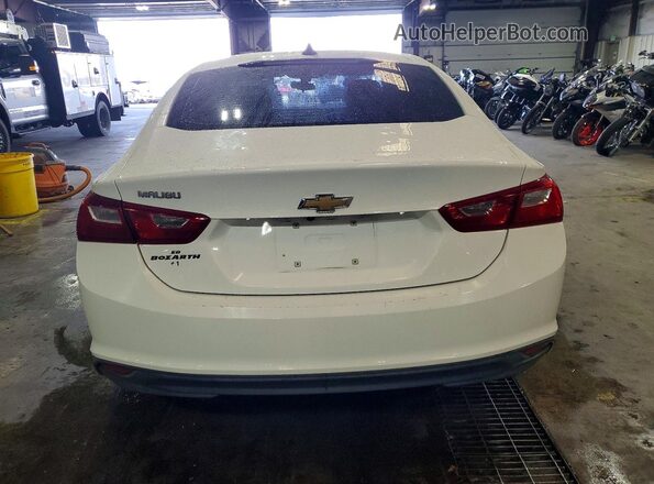 1G1ZB5ST8HF216587 2017 CHEVROLET MALIBU White Widok z tyłu
