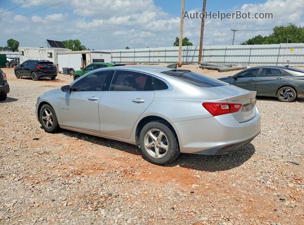 1G1ZB5ST8HF255065 2017 CHEVROLET MALIBU Silver Trasero izquierdo