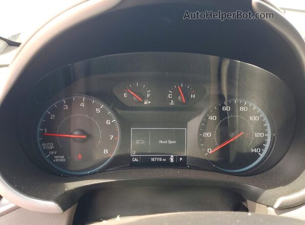 1G1ZB5ST8HF255065 2017 CHEVROLET MALIBU Silver Vista del cuadro de instrumentos