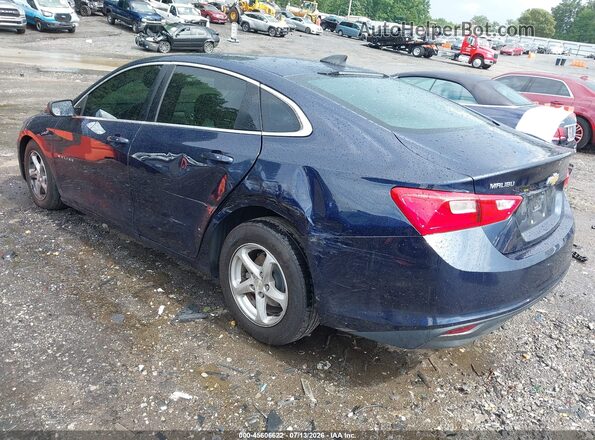 1G1ZB5ST8JF211251 2018 CHEVROLET MALIBU Blue Вид спереду