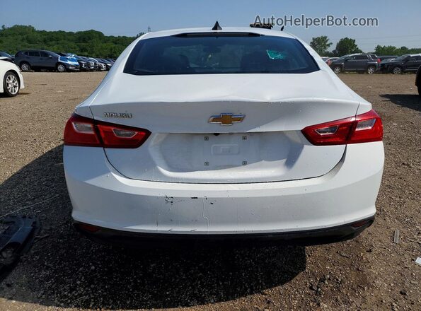 1G1ZB5ST8MF046838 2021 CHEVROLET MALIBU White Widok z tyłu