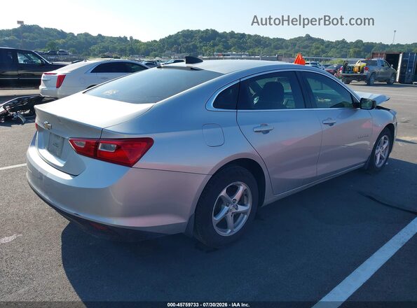 1G1ZB5ST9HF193045 2017 CHEVROLET MALIBU Silver უკანა მარჯვენა